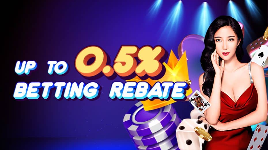 Up to 0.5% Betting Rebate Promotion