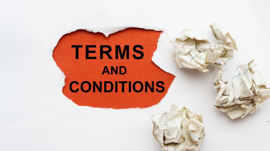 Changes to Terms and Conditions